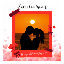 O Amor Está No Casal E Texto De Fotografia Persona