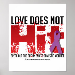 Poster O amor não bate