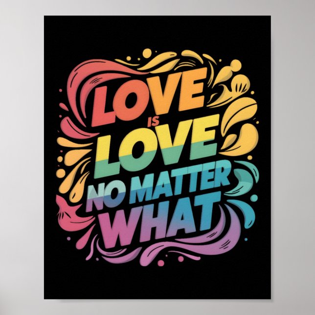 Poster O Amor Não É O Que Vestido (Frente)