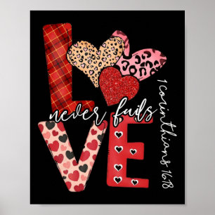 Poster O Amor Nunca Falha, Dia dos Namorados para Mulhere