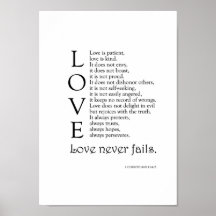 O Amor Nunca Falha – Versículo Bíblico 1 Coríntios