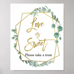 Poster O amor pela folhagem é doce