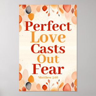 Poster O amor perfeito expõe o medo da Arte Cristã Boho