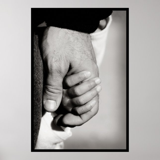 Póster O Amor Protetor Confiante de Um Pai (Frente)