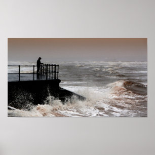 Poster O ancião e o mar Raging