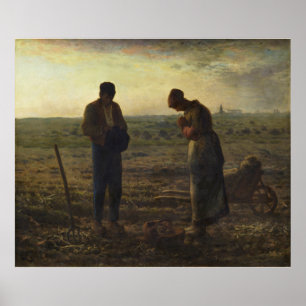 Poster O Angelus pelo painço de Jean-François