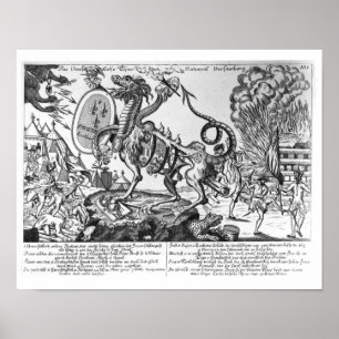 Póster O animal insaciável do conjunto nacional