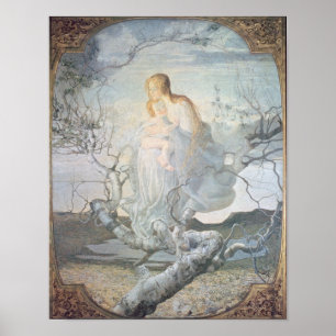 Póster O anjo da vida, 1894