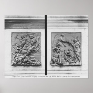 Póster O anjo de France que expele os heretics