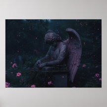 O Anjo de Grivagem | Ruínas de cemitério biolumine