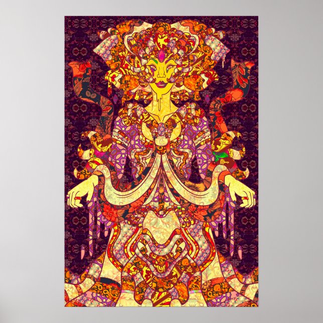Poster O Anjo de Ouro (Frente)