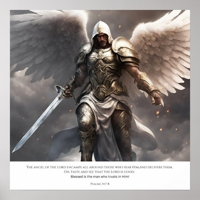 Poster O anjo do Senhor. (Frente)