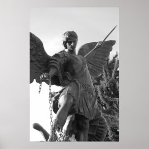 Póster O anjo Michael do arco