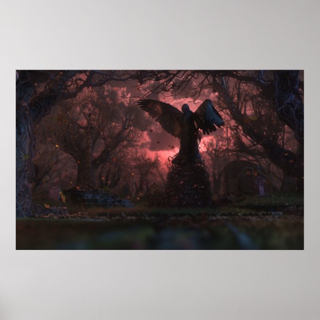 Póster O Anjo Negro (Frente)