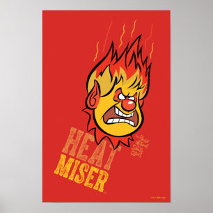 Poster O ANO SEM A Fumagem de Miser de Calor SANTA CLAUS™