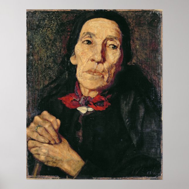 Póster O Antigo Agricultor, 1875 (Frente)