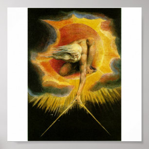 Póster O antigo dos dias por William Blake