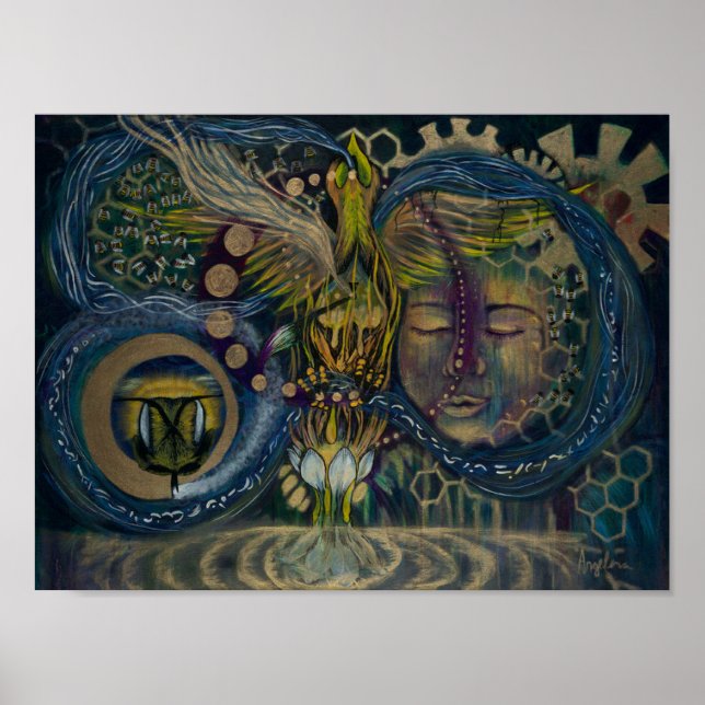 Poster O apicultor (Frente)