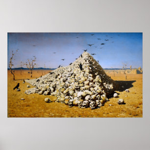 Póster O Apotheosis da guerra