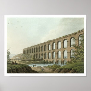 Póster O aqueduto perto de Belgrado, Serbia, chapeia 6