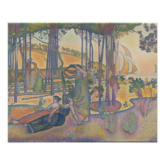 Póster O ar da Noite de Henri-Edmond Cross