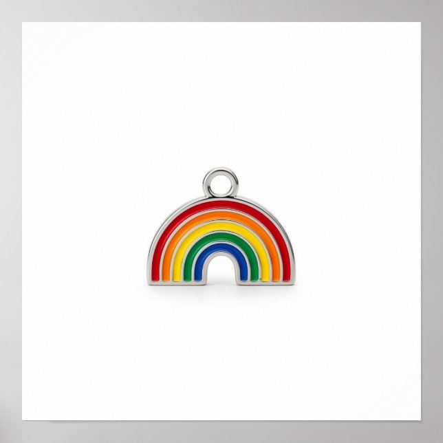 Poster O Arco-Íris Charm (Frente)