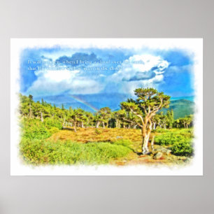 Póster O arco-íris será visto na nuvem