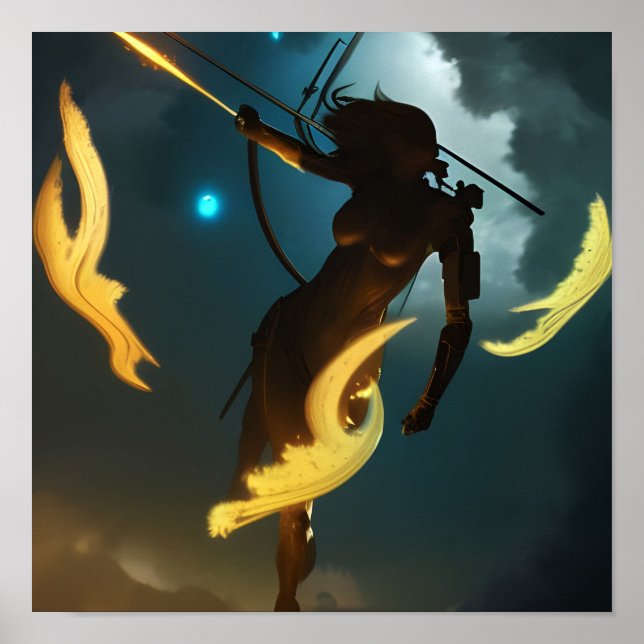 Poster O Arqueiro (Frente)