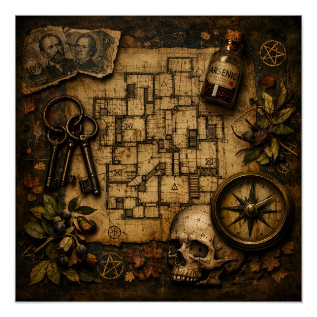 Póster O Arquiteto da Morte: Castelo dos Assassinatos de  (Frente)