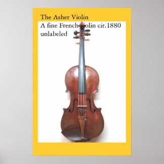 Poster O Asher Violin