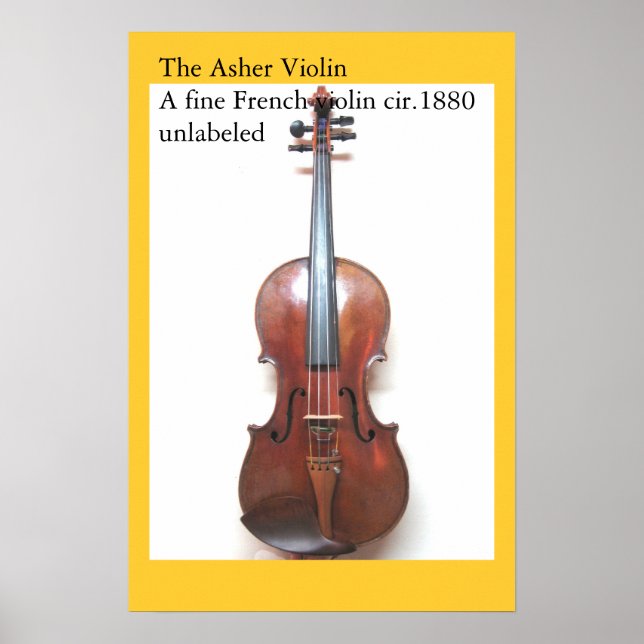 Poster O Asher Violin (Frente)