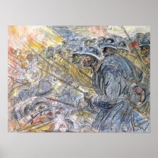 Poster O Assalto, Verdun (Frente)