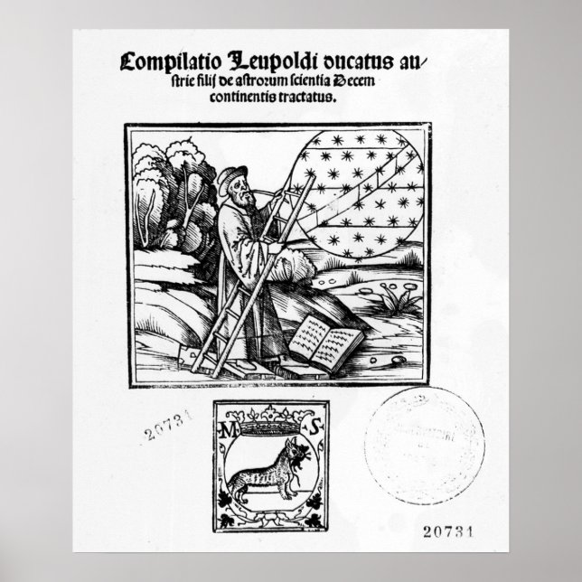 Poster O Astrônomo (Frente)