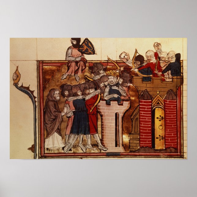 Póster O ataque cruzado a Jerusalém (Frente)