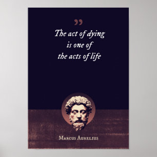 Poster O ato de morrer é um dos atos da vida