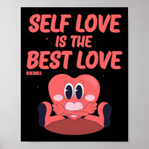 Poster O Autoamor É O Melhor Autocolante De Amor