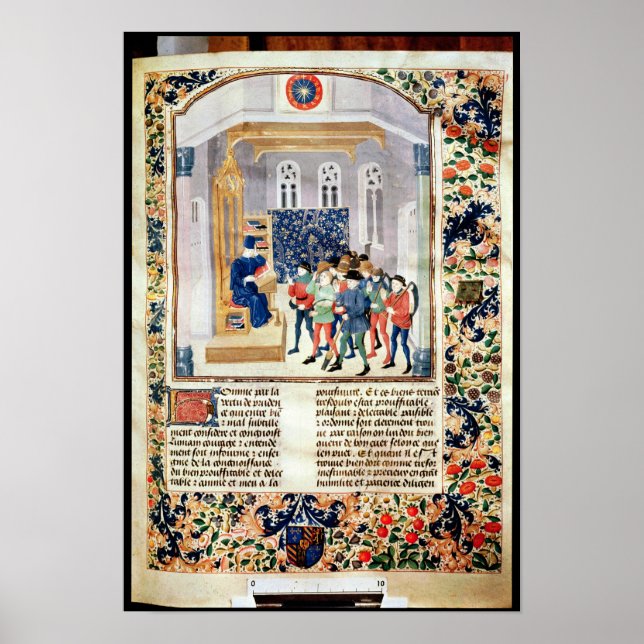 Poster O Autor Apresentando seu Livro aos Camponeses (Frente)