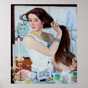 Poster O autorretrato de Zinaida Serebriakova
