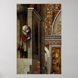 Póster O aviso com St. Emidius, 1486