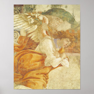 Póster O aviso, detalhe do arcanjo