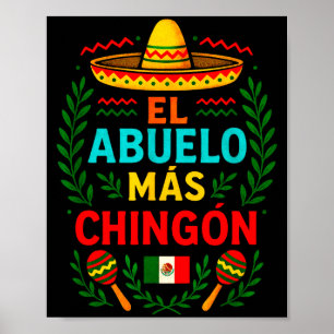 Poster O Avô Mais Incrível - Avô Mexicano Engraçado