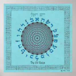 Poster O azul do céu de 231 Gates