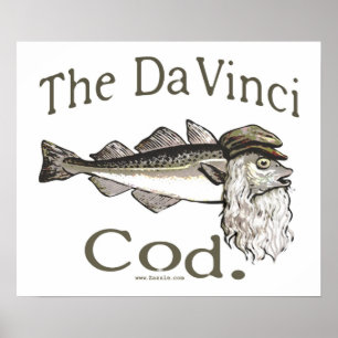 Poster O Bacalhau Da Vinci