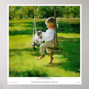 Póster O balanço do jardim