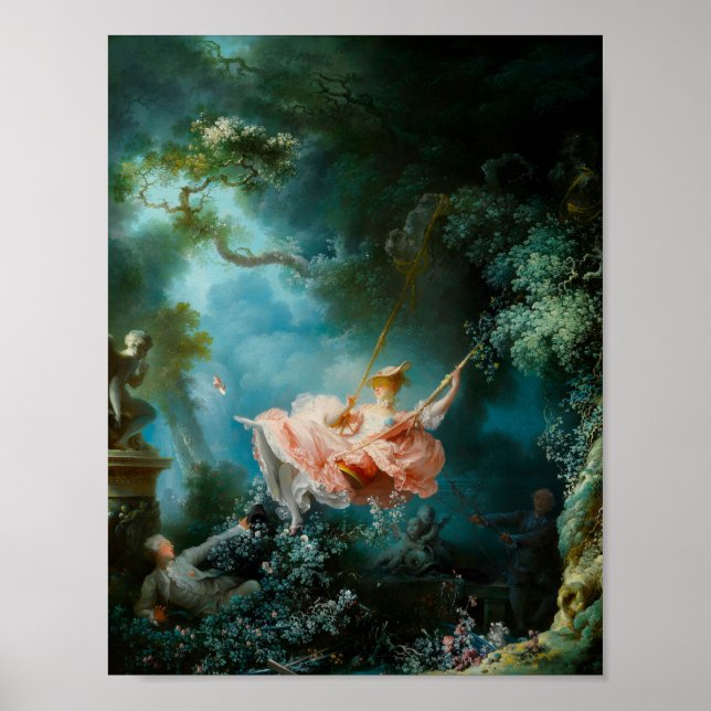 Poster O Balanço Fragonard (Frente)