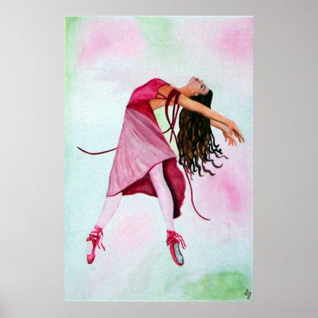Póster O Ballet em Rosa (Frente)