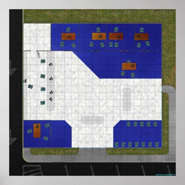 Poster O Banco (Frente)