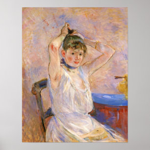 Póster O banho por Berthe Morisot