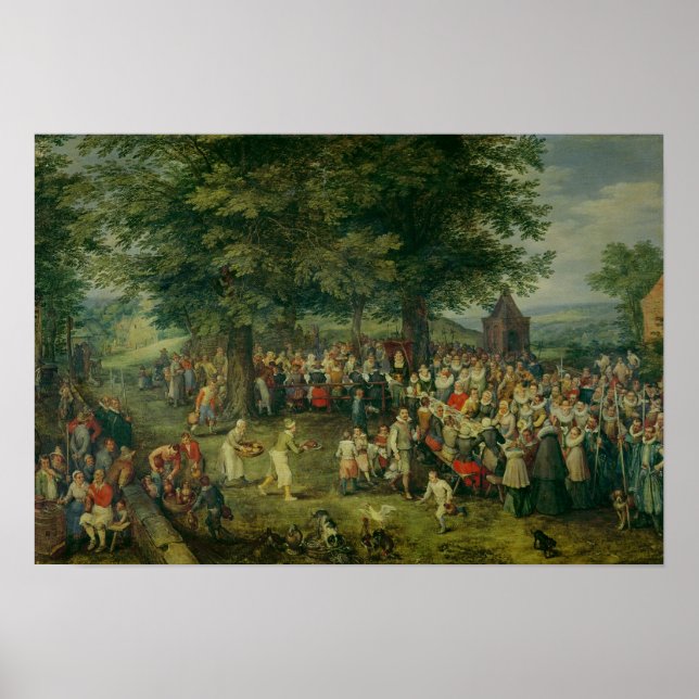 Póster O Banquete de Casamento (Frente)