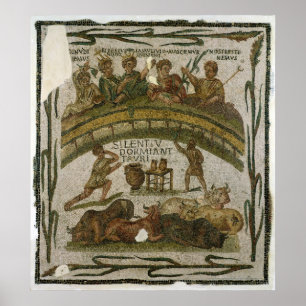 Poster O Banquete de Costume, de El-Jem c.200-220
